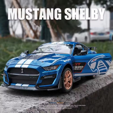 1:24 MINIAUTO FORD MUSTANG SHELBY GT500 ALLOY DIECAST MODEL
